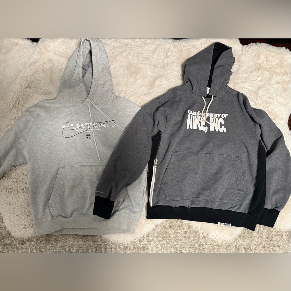 Nike Dual Gray Hoodies Set - Men’s M